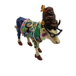 Cow Parade 2002‎ Westland Giftware Porcelain "Beehive Bovine" Figurine No. 9142